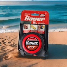 Bauer 25ft Slide-LockTape measure