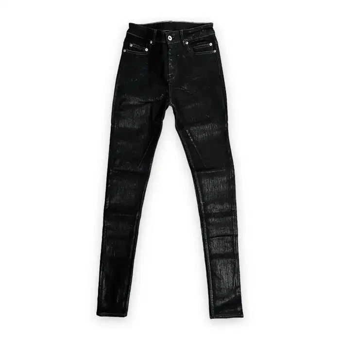 Rick owens hotsell waxed denim