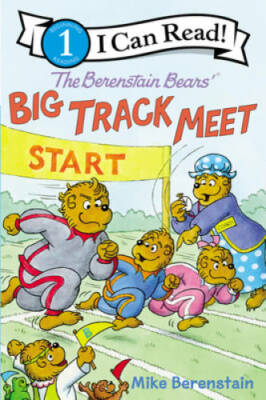 The Berenstain Bearsâ?? Big Track Meet (I Can Read Level 1) - VERY GOOD