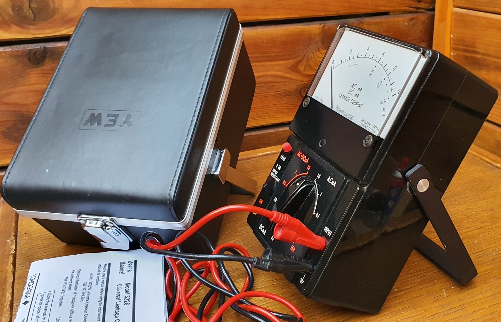 Yokogawa Model 3226 Universal Leakage Current Tester Multimeter Made in Japan eBay