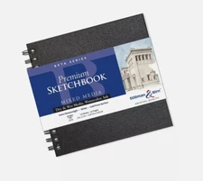 Stillman & Birn Beta Series Premium Hard-Bound Wirebound Sketchbook 7x7” 25sheet