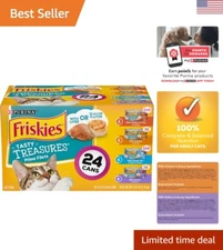 Succulent Prime Filets - Scrumptious Delicious Wet Cat Food Variety Pack
