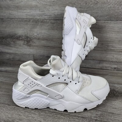 Baskets Nike Air Huarache Run unisexe triple blanc 654275-110