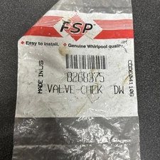 Whirlpool-FSP Part# 8268375 Dishwasher Valve-Check (G5F)