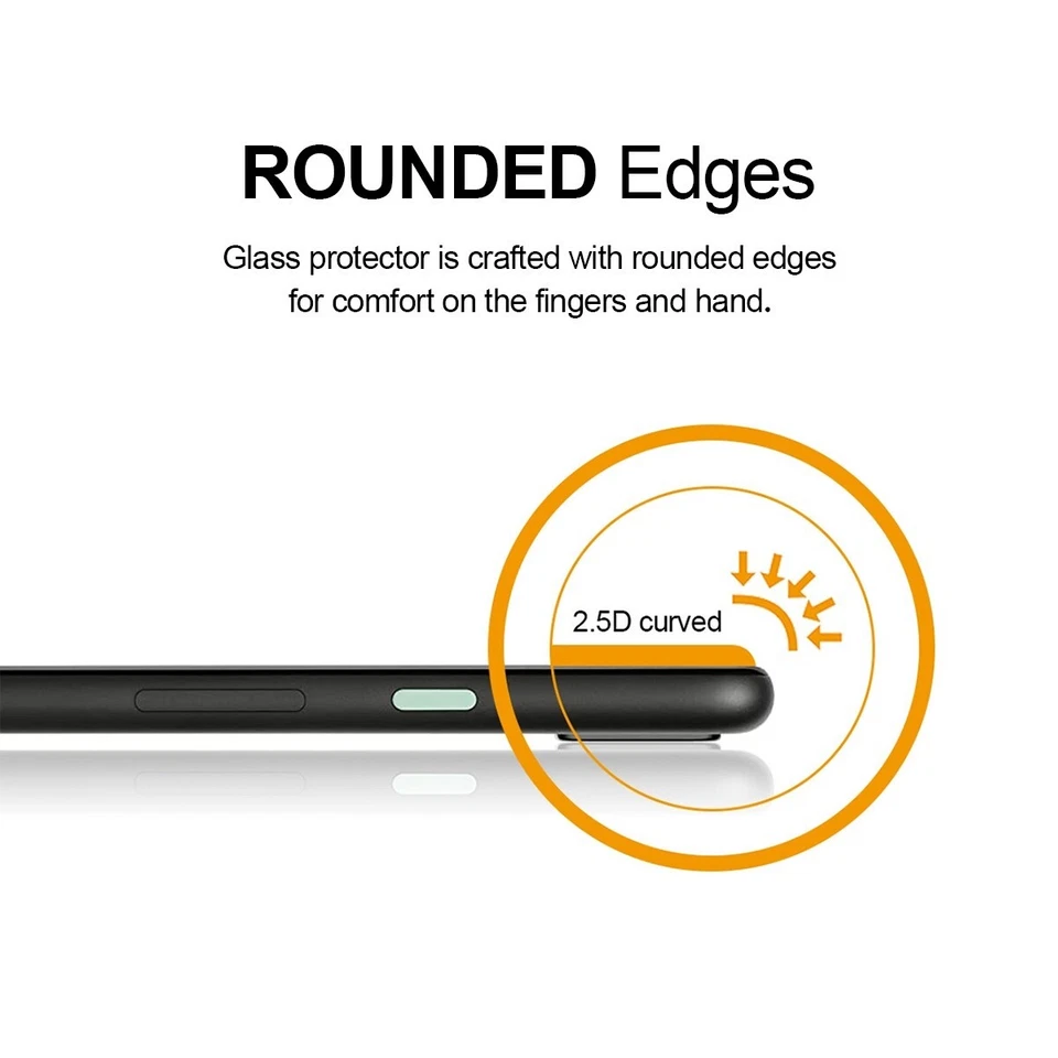 [2-Pack] Supershieldz Tempered Glass Screen Protector for Google Pixel 4a - Image 3 of 4