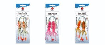 DEGA Octopus-Vorfach mit 2 Haken 8/0 Octopus-System Pilkvorfach Dorschvorfach