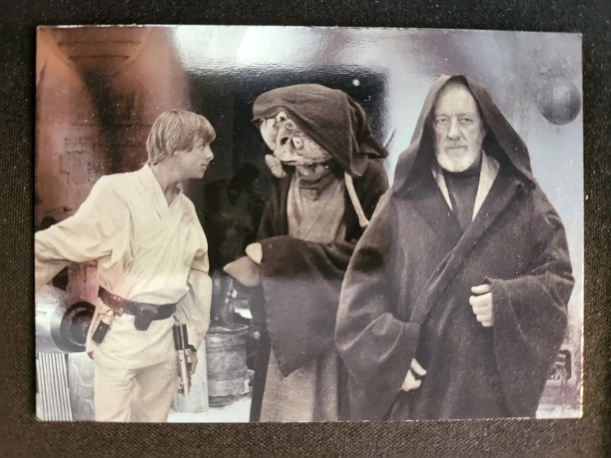 2012 Topps Star Wars Galactic Files Luke Sells Landspeeder MOMENTS