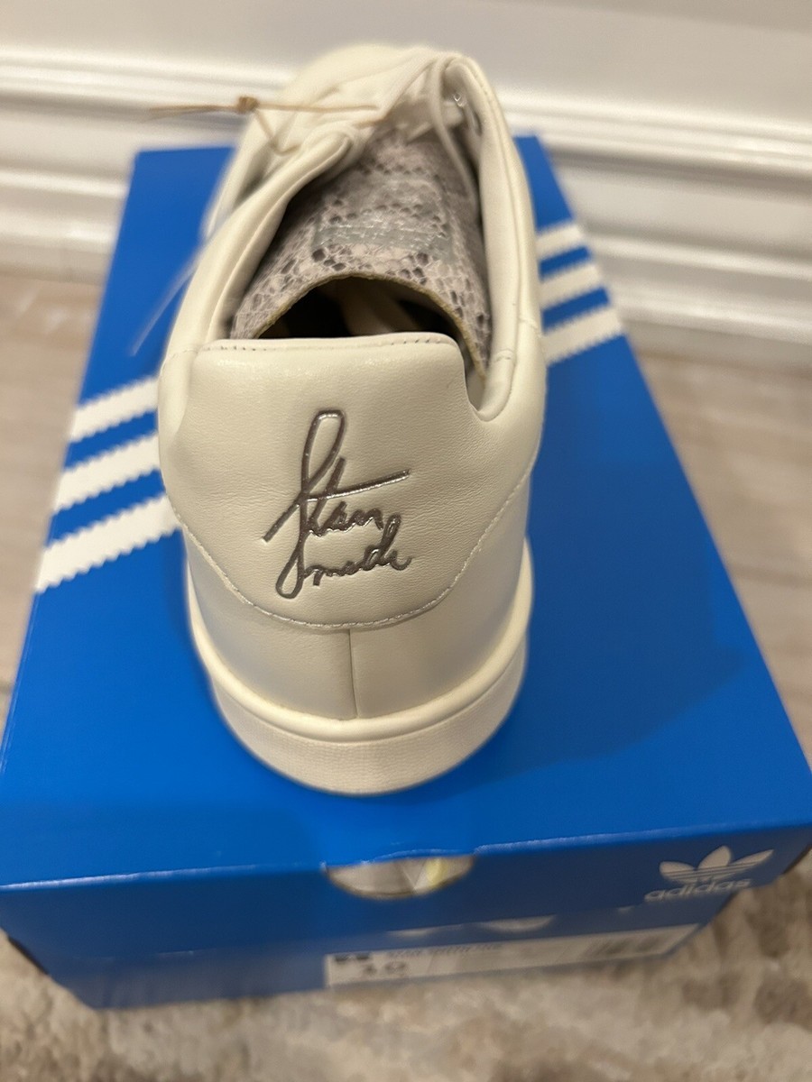 Adidas Stan Smith Lux Casual Shoes White Snakeskin ID0986 Adidas Stan Smith Lux Casual Shoes White Snakeskin ID0986