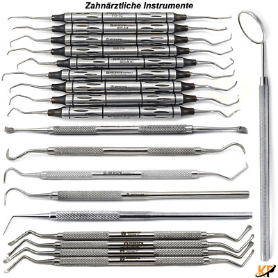 Zahnsteinkratzer Zahnsteinentferner Mundhygiene Zahnsonde Knochenküretten Dental