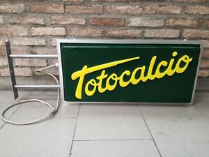 Insegna Totocalcio Stile Vintage Ebay