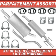 Pot d'échappement Opel CORSA