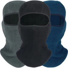 Winter Fleece Neck Warm Hat Balaclava UV Protection Ski Face Mask for Men Women