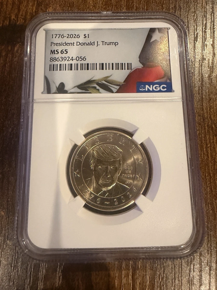 MS 65 Graded Presidential Dollar Coins (2007-Now) for sale | eBay