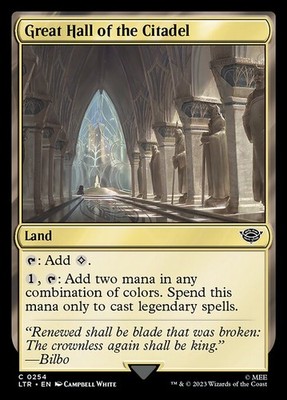 [MTG] Große Halle der Zitadelle (0254) (LTR) LP-HP