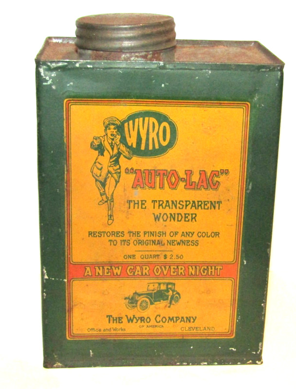 WYRO  "Auto-Lac" A New Car Overnight Finish Restorer