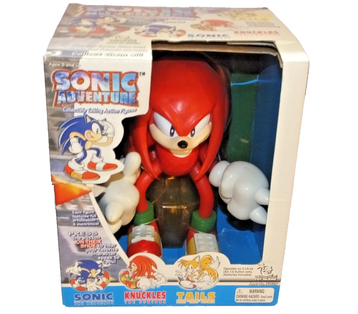 Talking Tails Sonic Adventure Action Figure Toy Island 2000 MIB