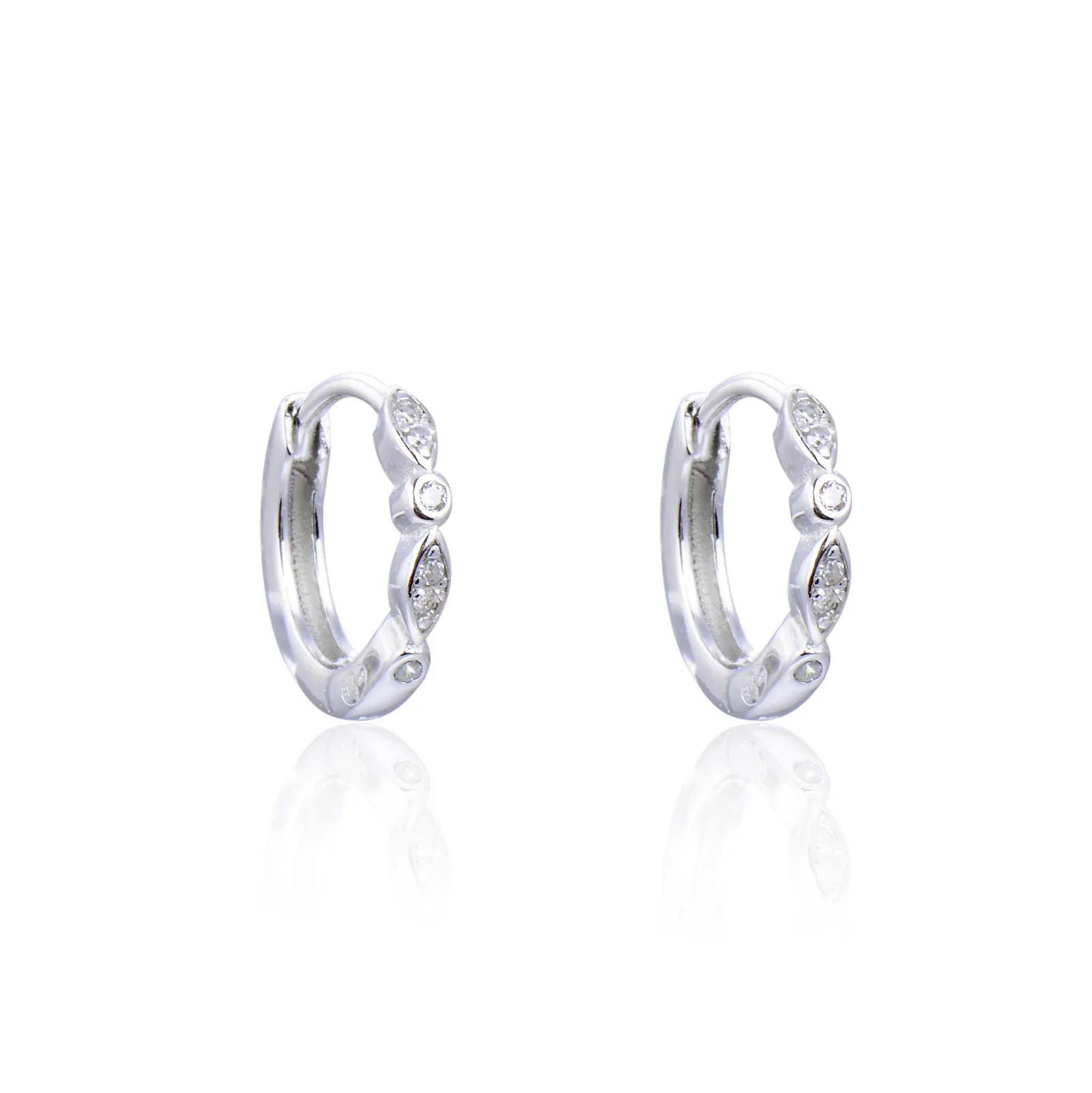 Boucles d'oreilles créoles en argent 925 pour sublimer vos tenues de bureau