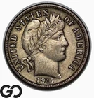 1911-P Barber Dime — photo from another recent sale