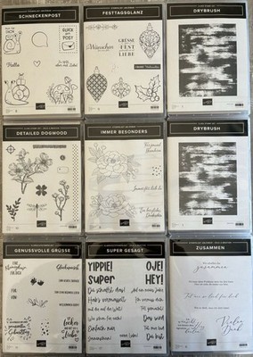 Stampin' Up! Diverse Stempel Sets