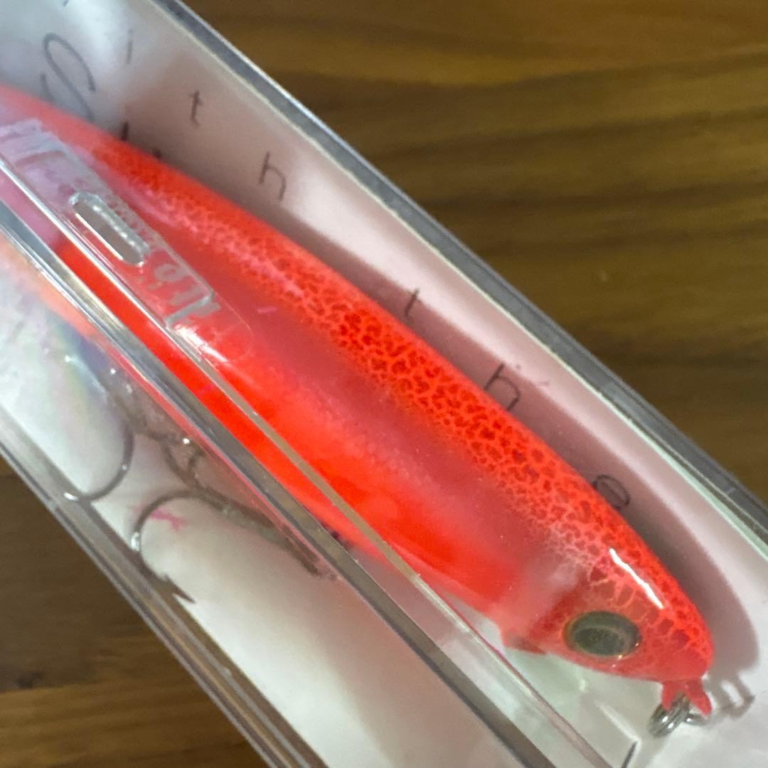 Megabass DoRum 120 Viper Red Set of 3 New Handmade Lures - Image 5
