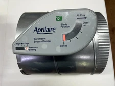 AprilAire 6110 Round Barometric Bypass Damper, 10" Diameter