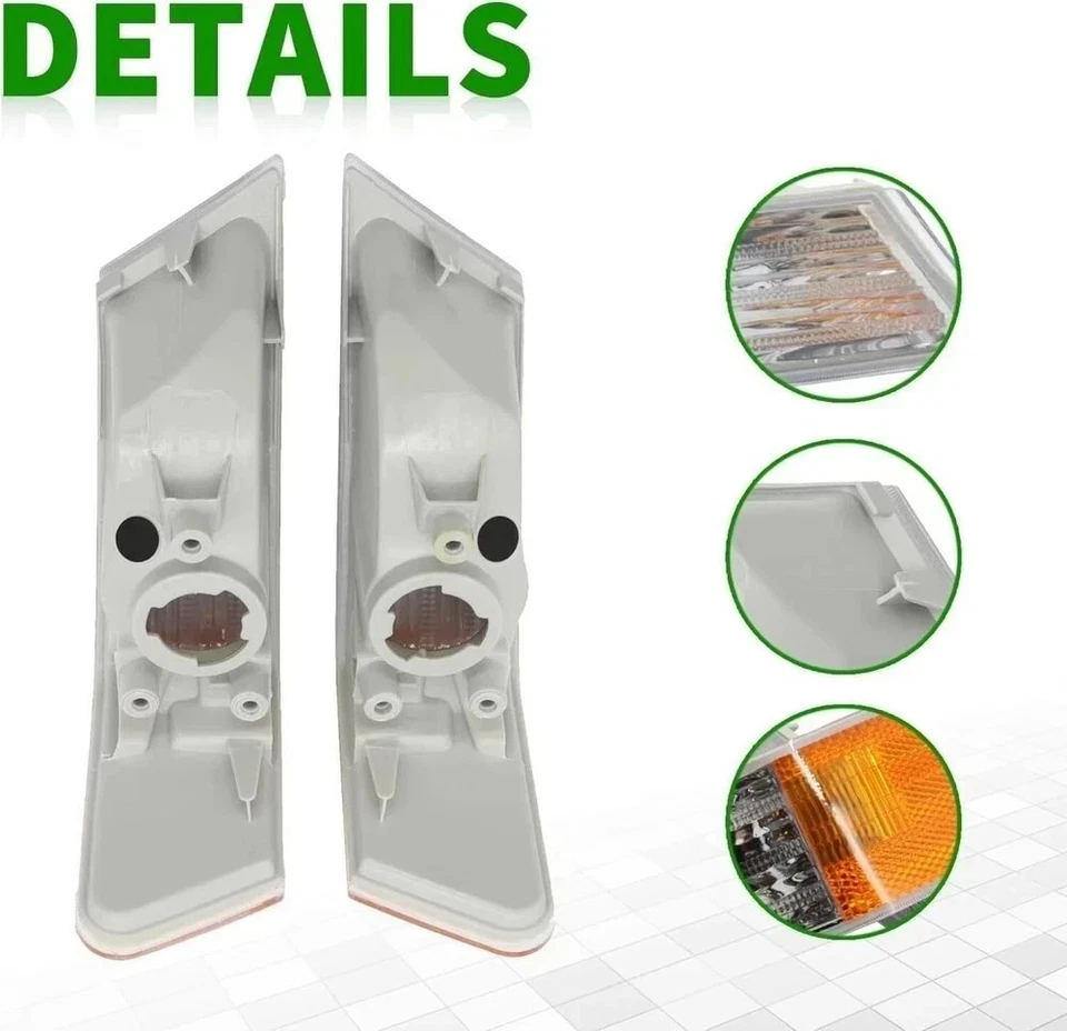 1 par de luces intermitentes delanteras compatibles con Patriot 2007-2017, Foto 4 de 4