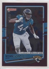 2020 Panini Donruss Season Stat Line 26/66 Myles Jack #131 05qn