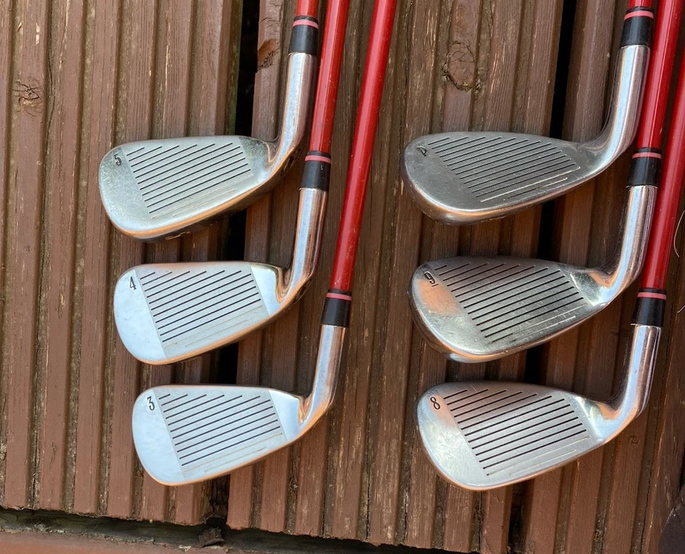 Turbo Power Big Balance Right Handed Graphite Shafted Part Iron Set. - Image 3 of 4