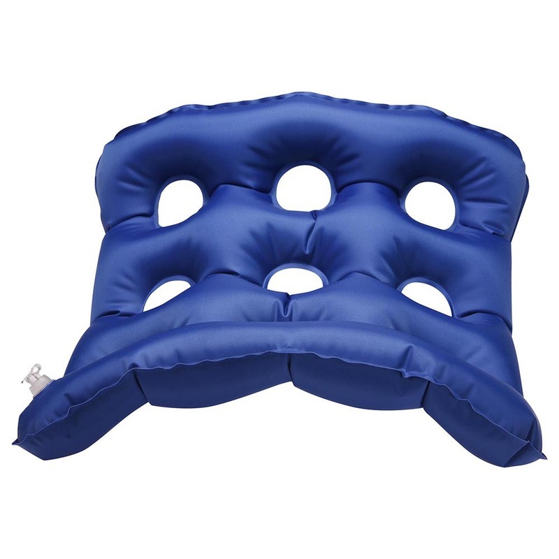 Air Inflatable Seat Cushion Seat Pad for Wheelchair Home Office Medical w/ Pump