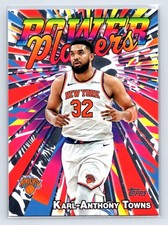 2025-26 Topps #PP-4 Karl-Anthony Towns Power Players New York Knicks