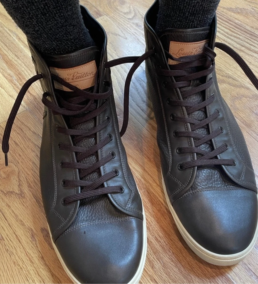 Louis Vuitton Brown Solid Casual Shoes for Men for sale | eBay