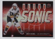 2024-25 Upper Deck Fleer Ultra Ultrasonic Red 43/99 Jack Eichel #SN-20 b3q