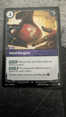 Riftbound TCG Deckbuilder Lot 17 Cards Spiritforged SFD Hard Bargain Playset NM