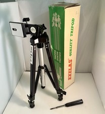 Vintage Exelas 8 Section Elevator Tripod in Box Japan