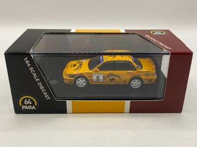 PARA64 551036 MITSUBISHI GALANT VR4 PONCE #9 CAMEL -ORANGE 1:64- HQ IN BOX - 569