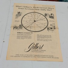 Vintage 1975 Mount Vernon OH Newspaper Page Gilbert Furniture Ad Dennis Menace