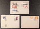 Sweden - Nice lot of 3 FDC, VF.