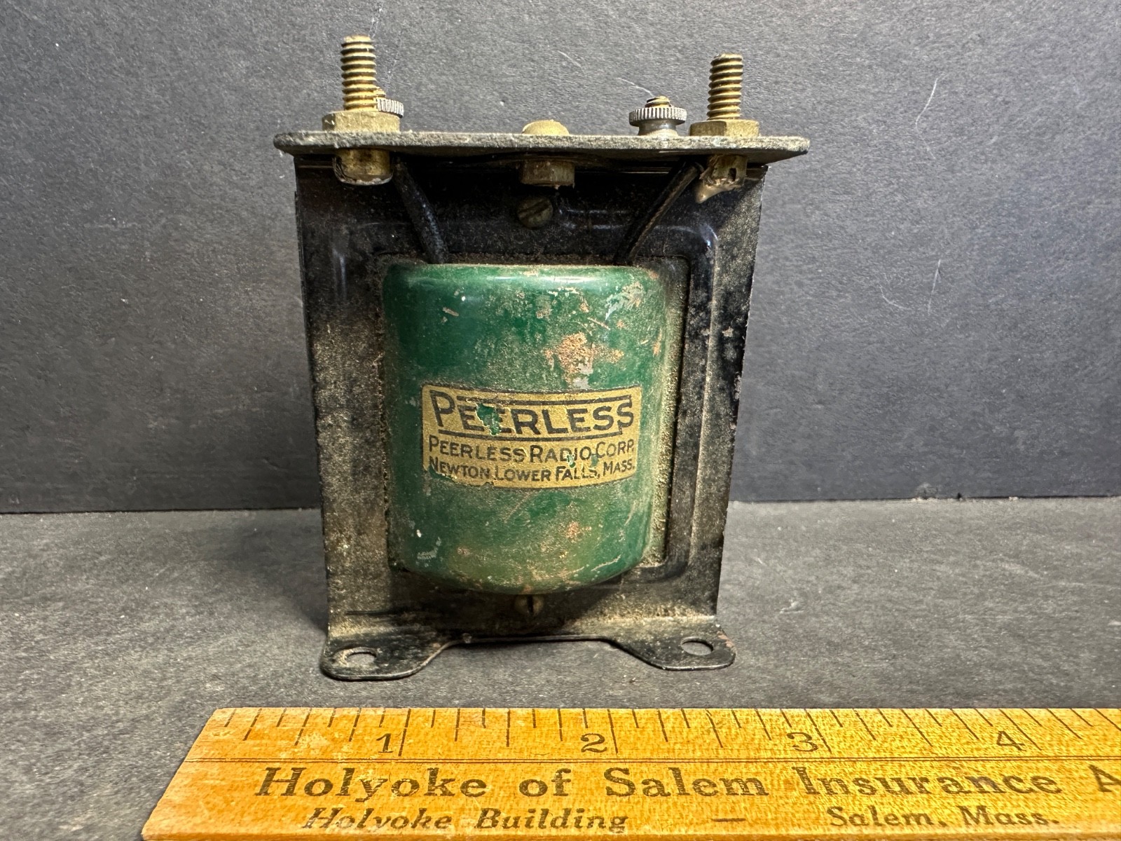 1920's Peerless Radio Amplifying Transformer, Untested