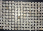 Roosevelt Dimes, 90% silver, lot of 150, mix dates from 1946-1964  FREE SHIPPING