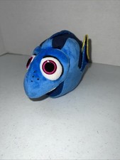 2016 TY Original Beanie Disney Sparkle Dory The Fish Blue No Tush Tag 10”