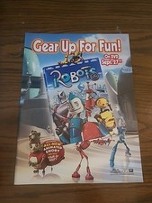 Robots Movie Print Ad 8x11 2004 Promo Wall Art  