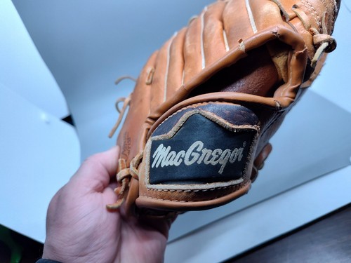Vintage MacGregor MG25 RHT Willie Randolph Steerhide Leather Baseball Glove - Picture 4 of 14
