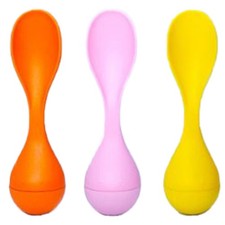 Kids Spoons 3Piece Standing Non-stick Utensil High Temperature Resistant