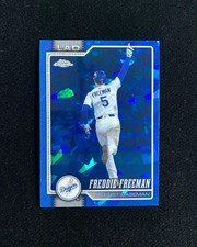 2026 Topps Chrome Sapphire Image Variation Freddie Freeman #159 Dodgers SP QI95