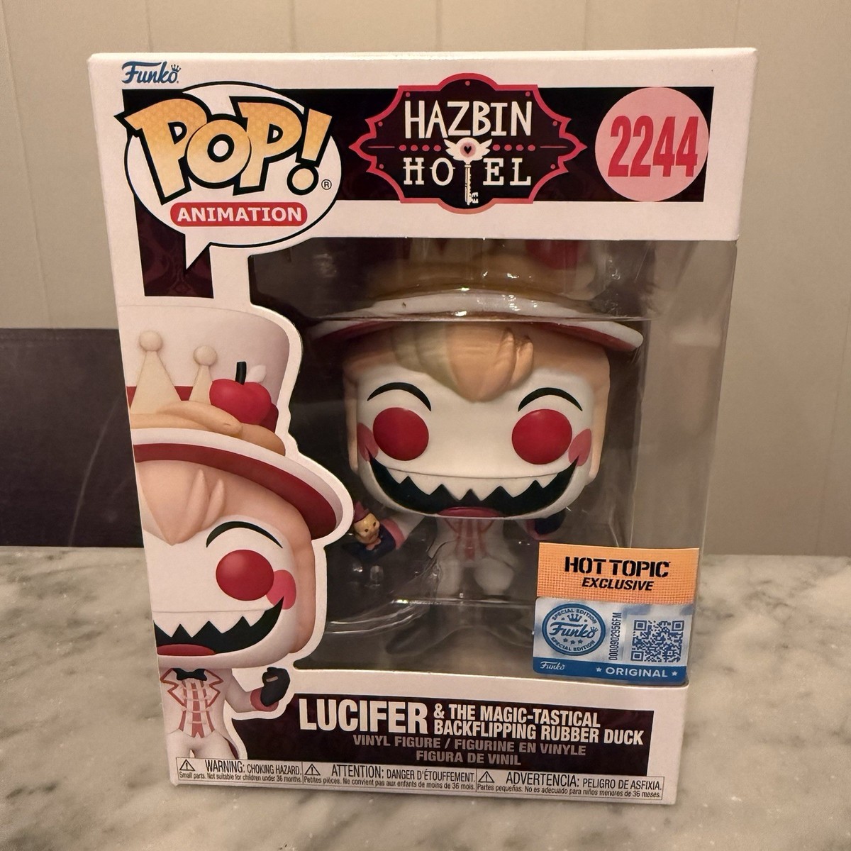 Funko Pop 2244 Hazbin Hotel: Lucifer- Hot Topic Exclusive (Next