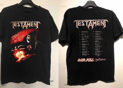 FAST SHIP - Testament Band North America Tour 2026 Two Sided T-Shirt