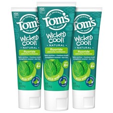 Tom's of Maine ADA Approved Wicked Cool Fluoride Children's Toothpaste, Natural