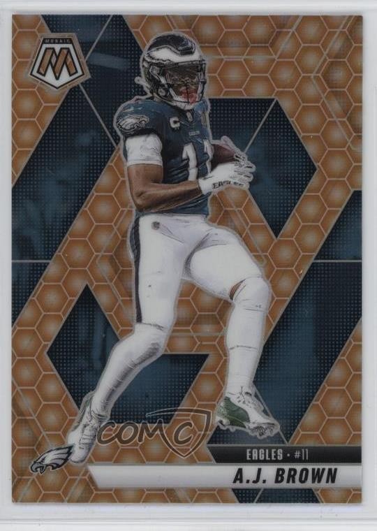 2025 Panini Mosaic Honeycomb Prizm AJ Brown #78 yl0