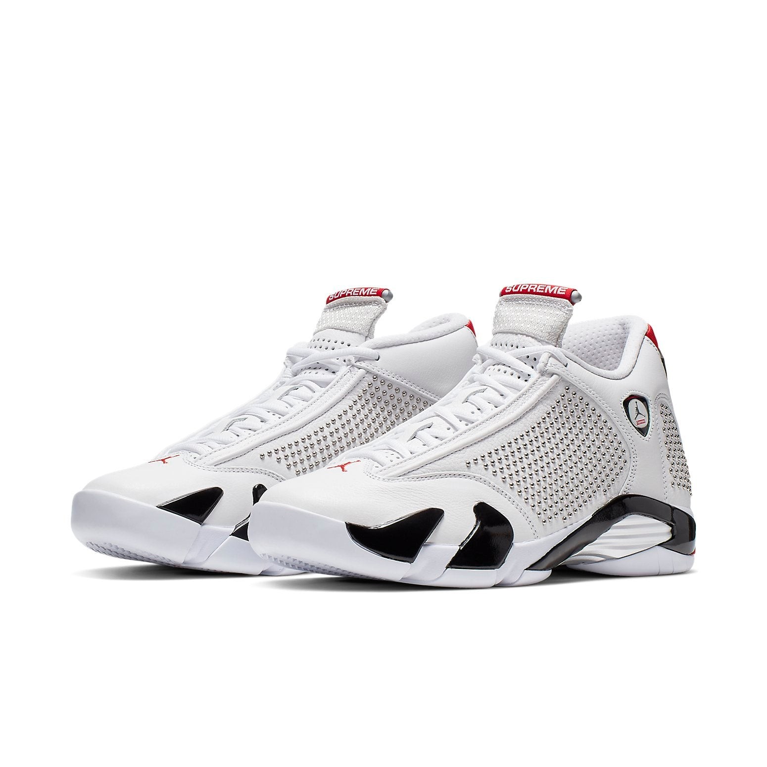 BV7630-106 Supreme Nike Air Jordan 14 Retro White University Red (Men's)