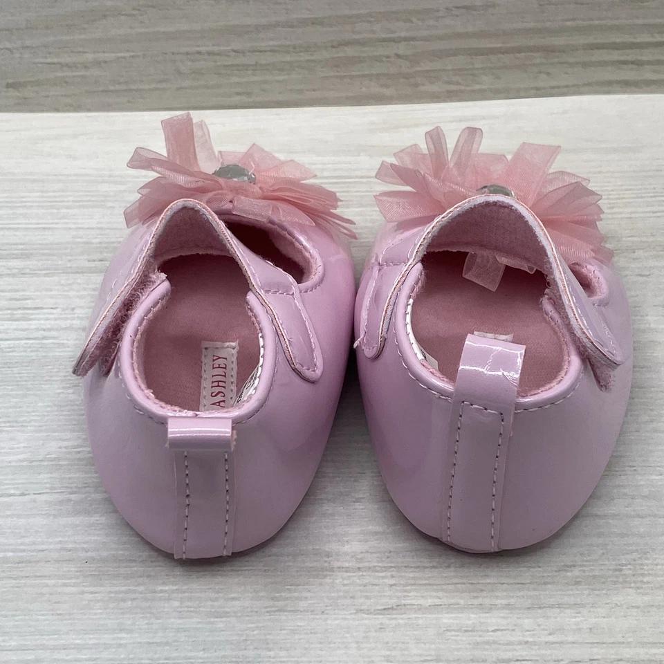 Laura Ashley Size 3 Pink Baby Shoes - Image 4 of 4